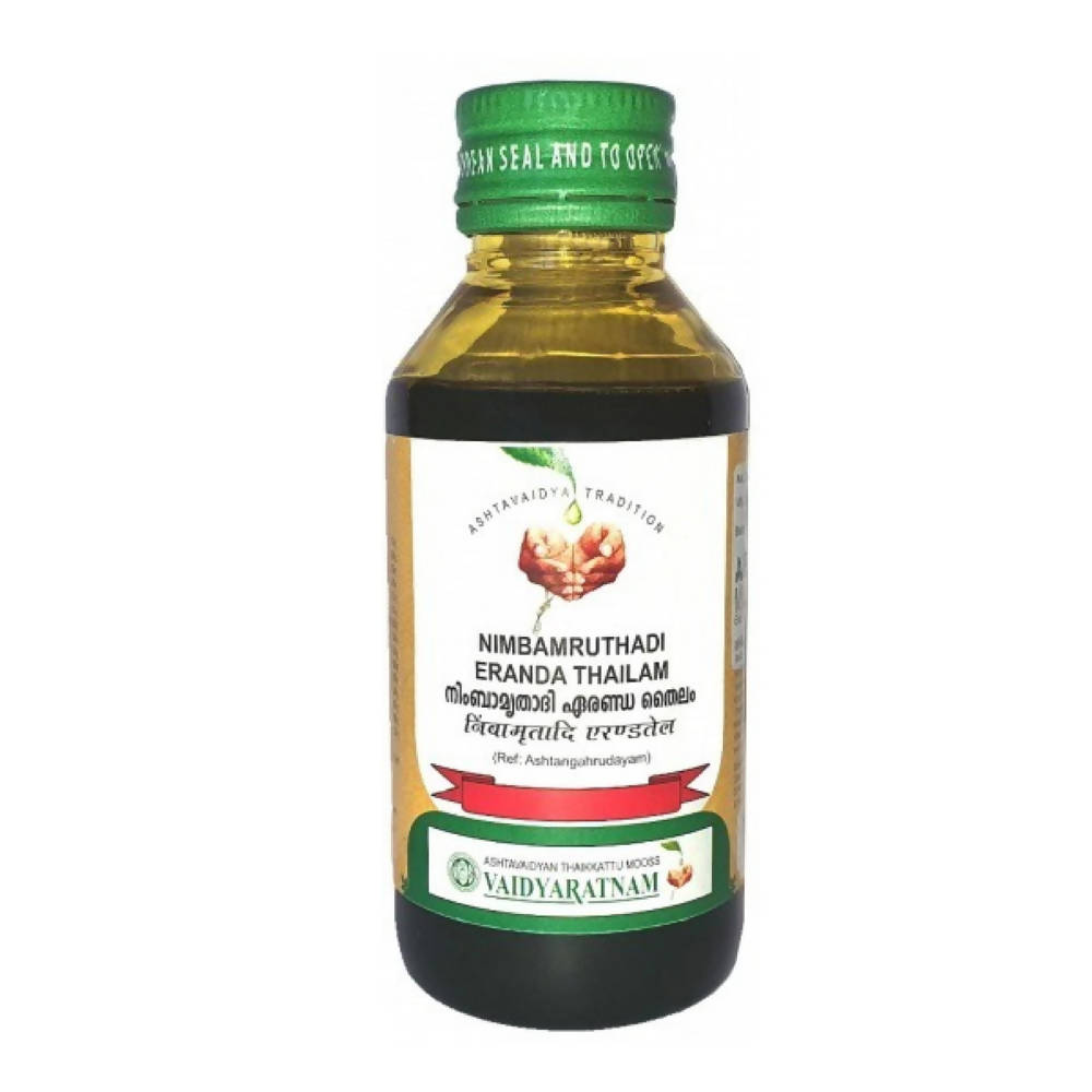 Vaidyaratnam Nimbamruthadi Eranda Thailam - Distacart